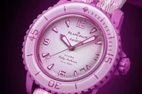 Dynamic Pink Oceanic Timepieces Image 2