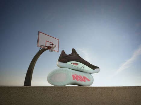 Dynamic Athlete-Backed Basketball Shoe