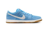 Blue Tonal Skate Sneakers Image 3