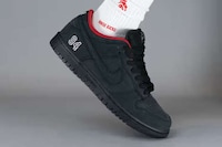 Stealthy Collaborative Skate Footwear Image 1
