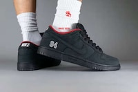 Stealthy Collaborative Skate Footwear Image 4