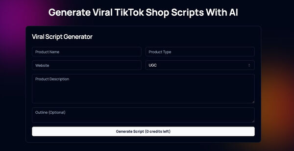 Short Video Script Generators Image 1