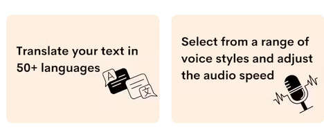 Multilingual Text-to-Audio Tools