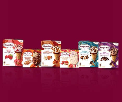 Decadent Multitextured Ice-Cream Snacks