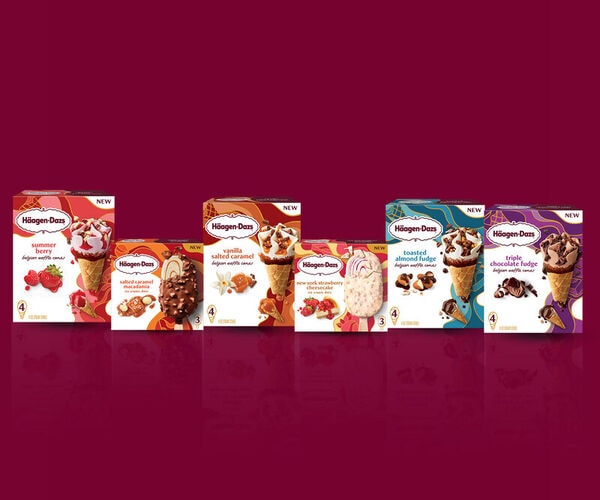 Decadent Multitextured Ice-Cream Snacks