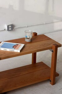 Cherry Wood Console Tables Image 2