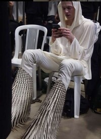 Bird Feather-Inspired Boots Image 3