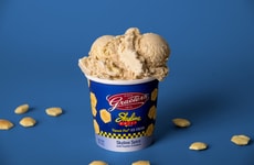 Collaboration Cracker-Infused Ice Creams