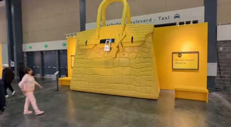 Iconic Bag-Inspired Art Sculptures