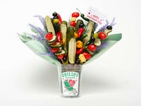 Pickle-Packed Valentine's Bouquets