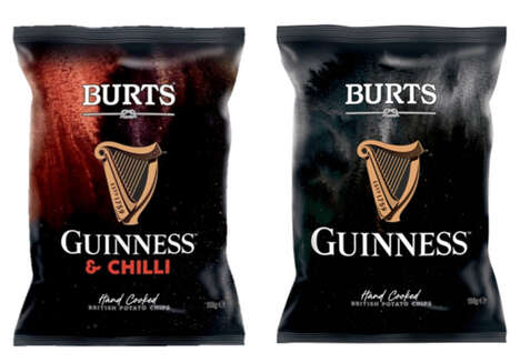 Stout-Flavored Snack Chips
