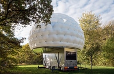 Inflatable Geodesic Tiny Homes