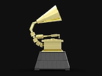 Trophy-Inspired Puzzle Bricks Image 1