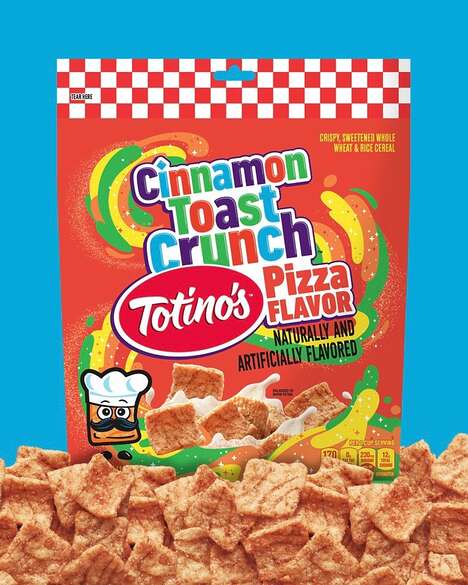 Pizza-Flavored Cinnamon Cereals