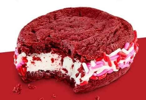Romantic Red-Hued Baked Goods