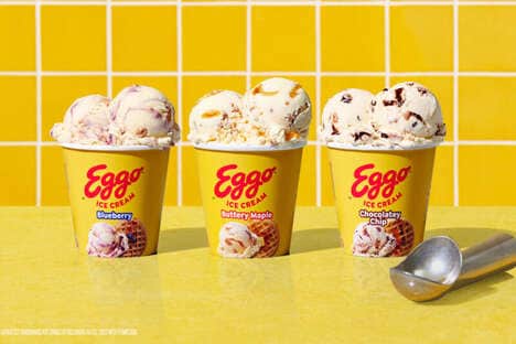 Waffle-Flavored Frozen Desserts