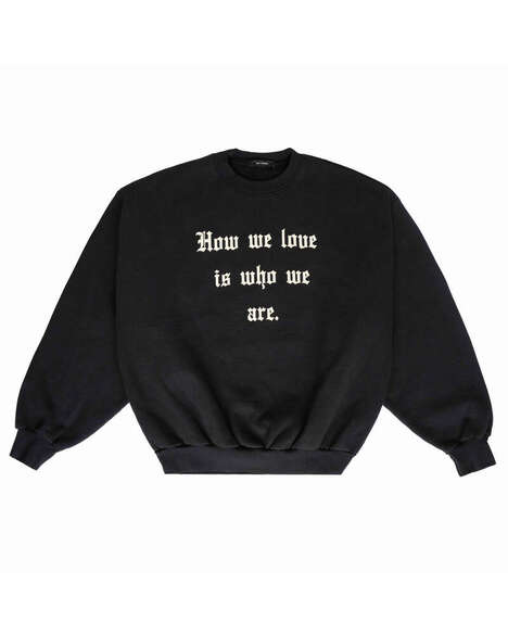 Activism-Promoting Sweatshirt Collabs