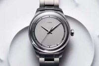 Sleek Titanium Finished Timepiece