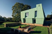Origami-Style Shelled Residences