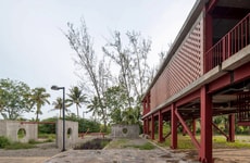 Red-Painted Steel River Parks