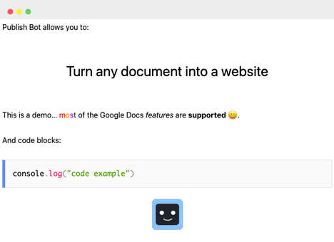 Doc-to-Web Conversion Tools