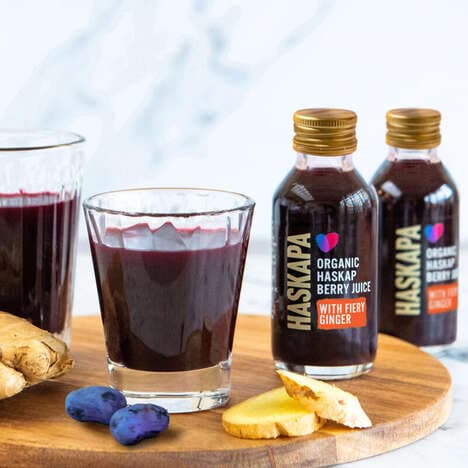 Fiery Haskap Berry Shots