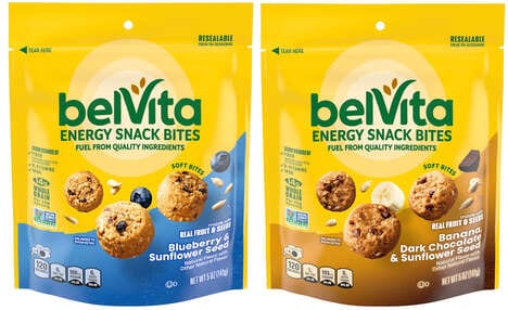 Soft-Baked Energy-Boosting Snacks