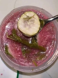 Glittery Pickle Snacks Image 1