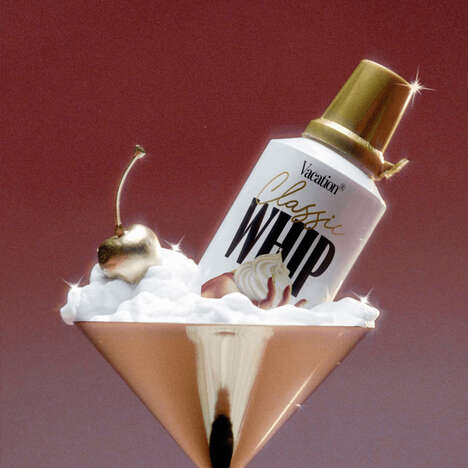 Shimmering Sunscreen Mousses