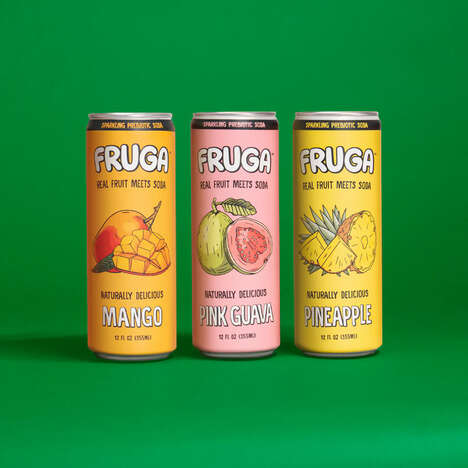 Prebiotic Fruit Sodas