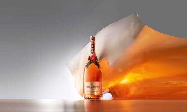 Vivacious Coral-Colored Champagnes