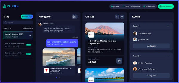AI Cruise Booking