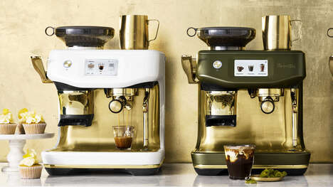Collaboration Brass-Hued Kitchen Appliances