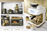 Collaboration Brass-Hued Kitchen Appliances Image 8
