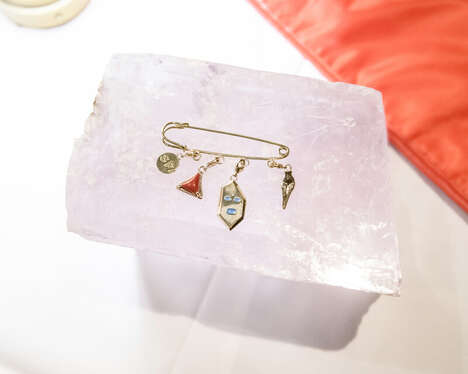 Complimentary Sculptural Jewelry Pieces