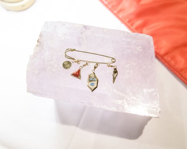 Complimentary Sculptural Jewelry Pieces