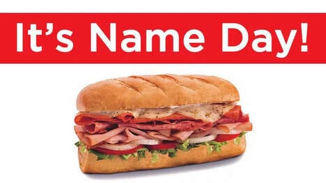 Athlete-Inspired Sandwich Deals