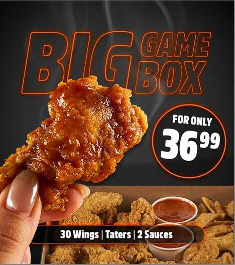 Game Day-Ready Chicken Boxes