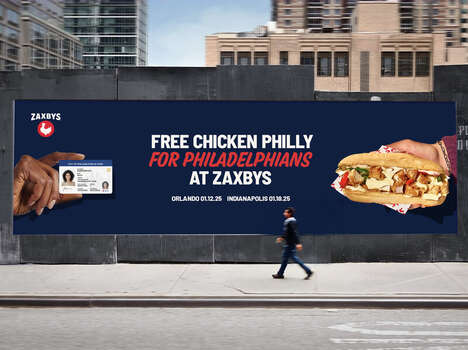 Limited-Edition Chicken Philly Sandwiches