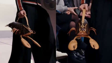 Lobster-Shaped Luxury Bags