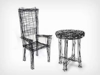 Realistic Sketch-Reflective Furniture Image 4