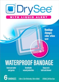 Waterproof Color-Changing Bandages Image 1