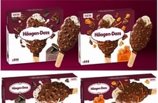 Logo-Shaped Ice Cream Bars