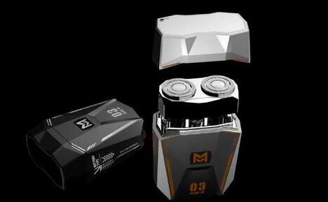 Cyberpunk-Style Face Shavers