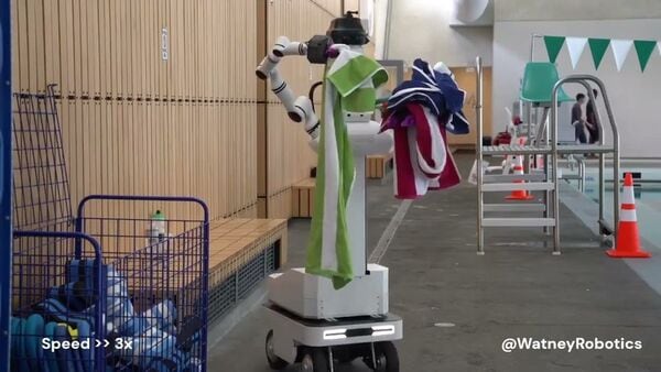 Automated Enterprise Laundry Robots