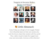Weekly Wisdom Newsletters Image 1