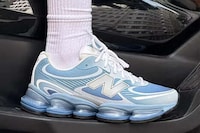 Sleek Retro-Futuristic Sneaker Models Image 1