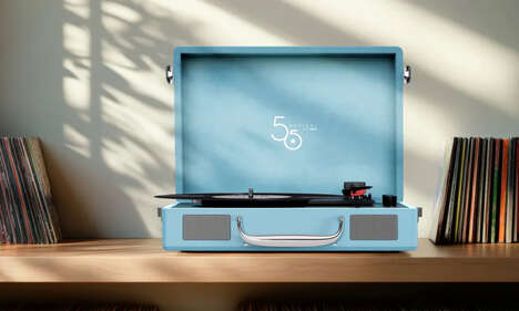 Stylish Suitcase Turntables