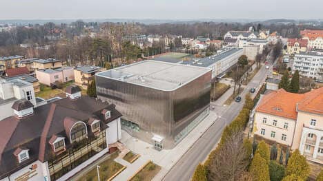 Mirrored Facade Concert Halls