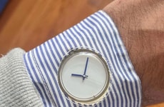 Shirt Cuff-Integrated Timepieces